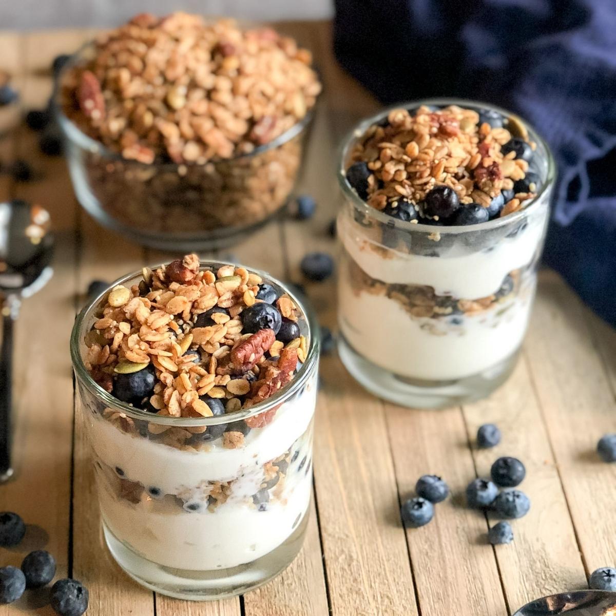 Homemade Maple and Pecan Granola - Healthy With a Chance of Sprinkles